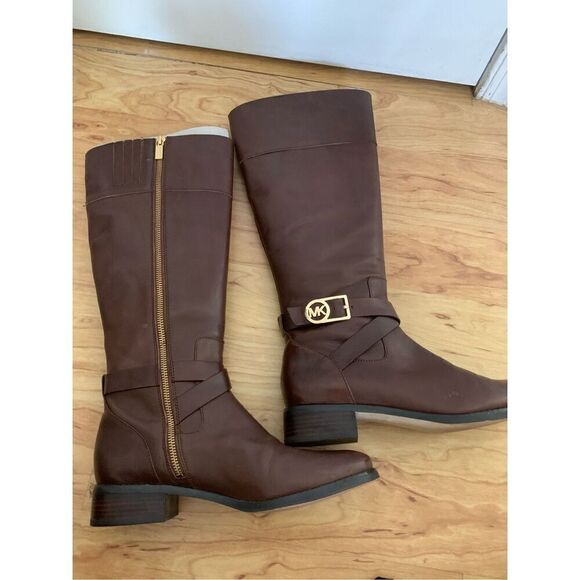 Michael Kors riding boots, brown size 8.5 - Picture 1 of 7